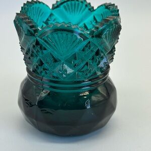 Westmoreland green teal pineapple Toothpick Holder